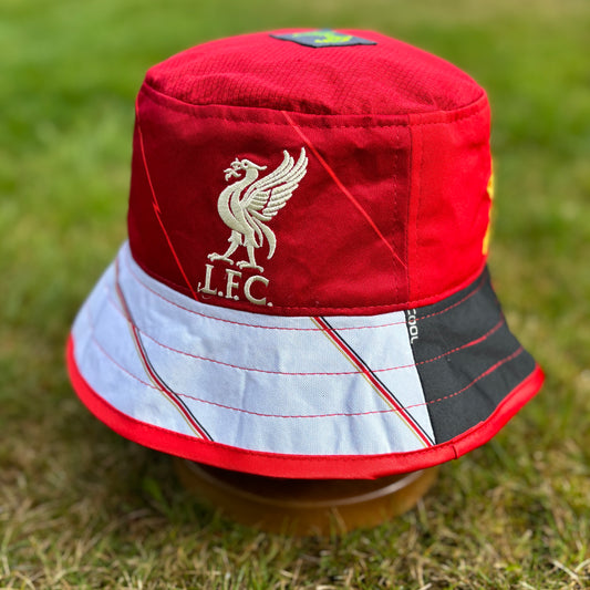 Liverpool bucket hat (adult 62-63 cm) - handmade from original shirts
