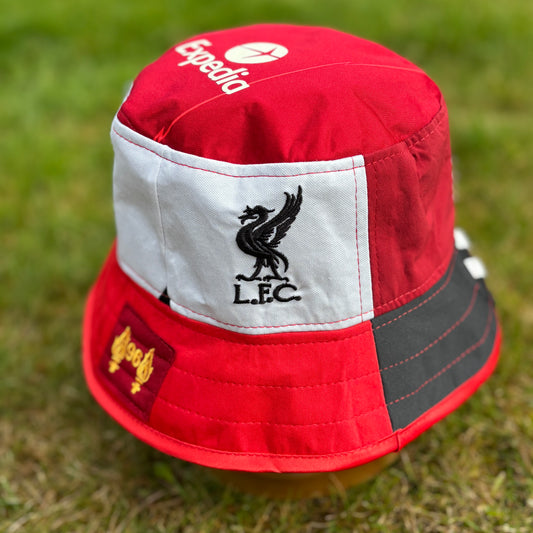 Liverpool bucket hat (adult 62-63 cm) - handmade from original shirts