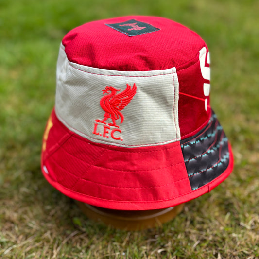 Liverpool bucket hat (adult 62-63 cm) - handmade from original shirts