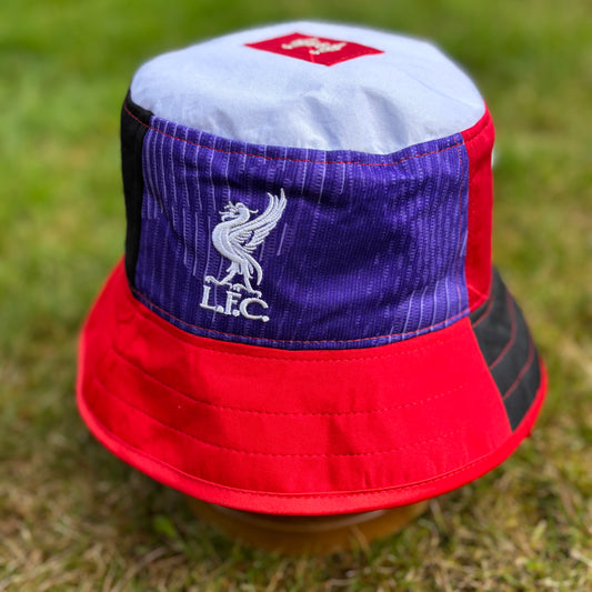 Liverpool bucket hat (adult 62-63 cm) - handmade from original shirts