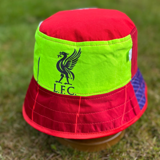 Liverpool bucket hat (adult 62-63 cm) - handmade from original shirts