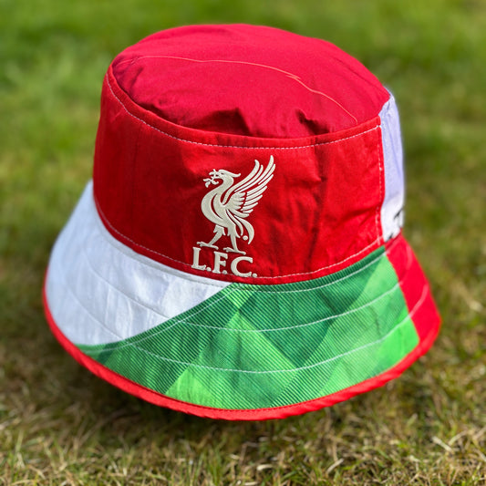 Liverpool bucket hat (adult 62-63 cm) - handmade from original shirts