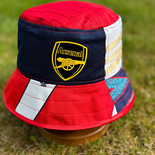 Arsenal bucket hat (Adult 62-63 cm) - made from real shirts