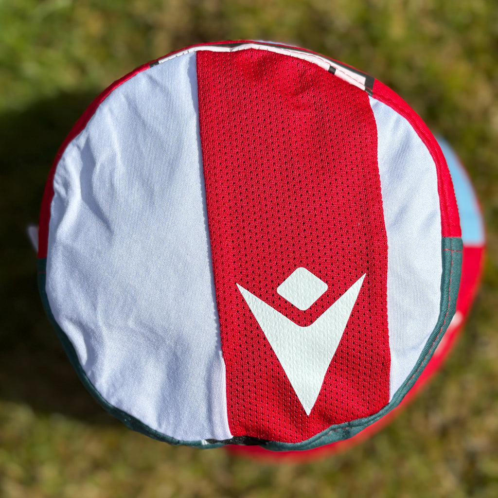 Wrexham bucket hat (adult 62-63 cm) - handmade from original shirts