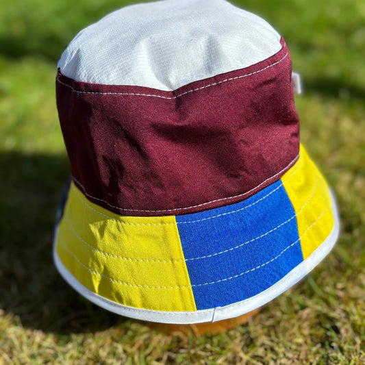 Leeds United bucket hat (Adult 62-63 cm) - made from real shirts