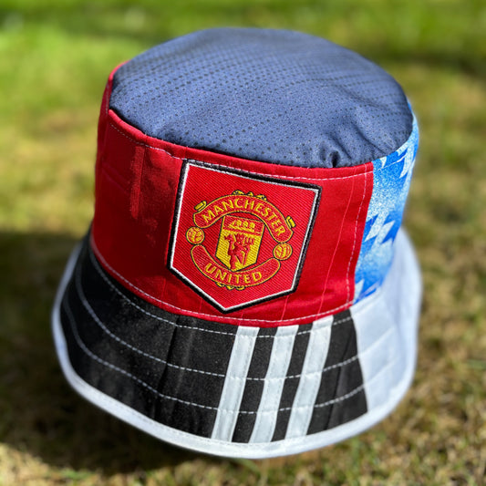 Manchester United bucket hat (Adult 62-63 cm) - made from real shirts