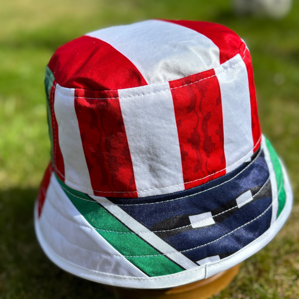 Sunderland bucket hat (adult 62-63cm) - handmade from original shirts