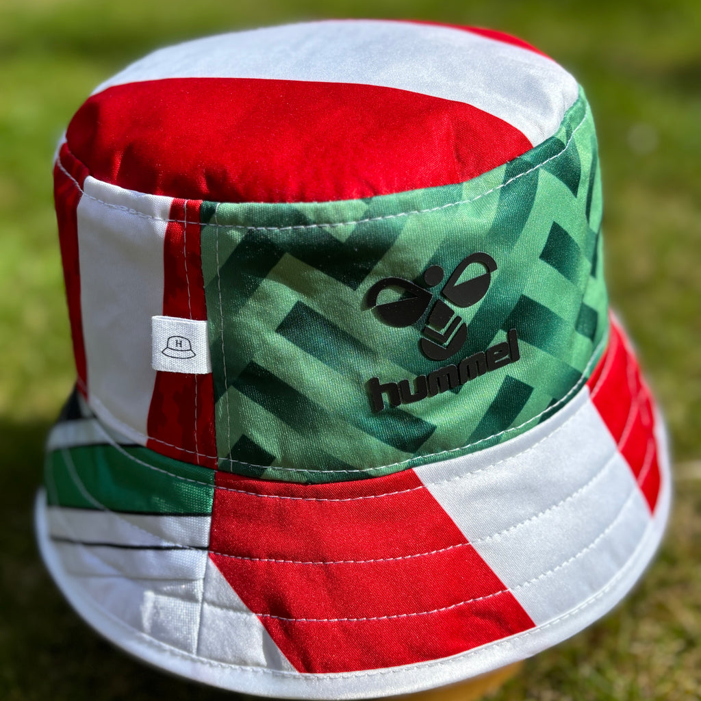 Sunderland bucket hat (adult 62-63cm) - handmade from original shirts