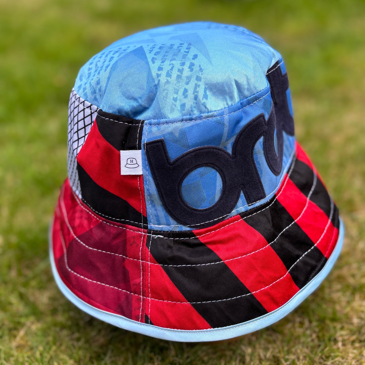 Manchester City retro bucket hat (Adult 62-63 cm) - made from real shirts