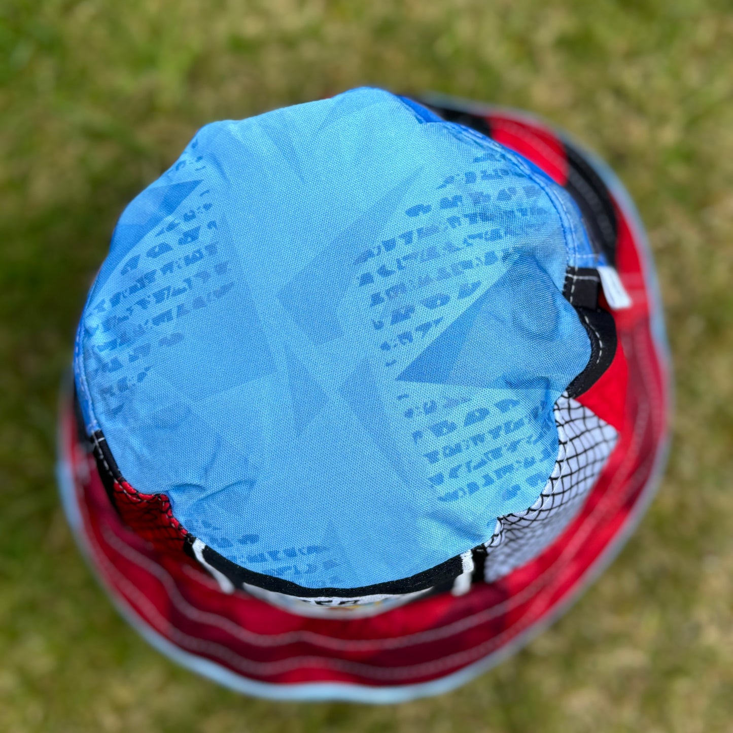 Manchester City retro bucket hat (Adult 62-63 cm) - made from real shirts