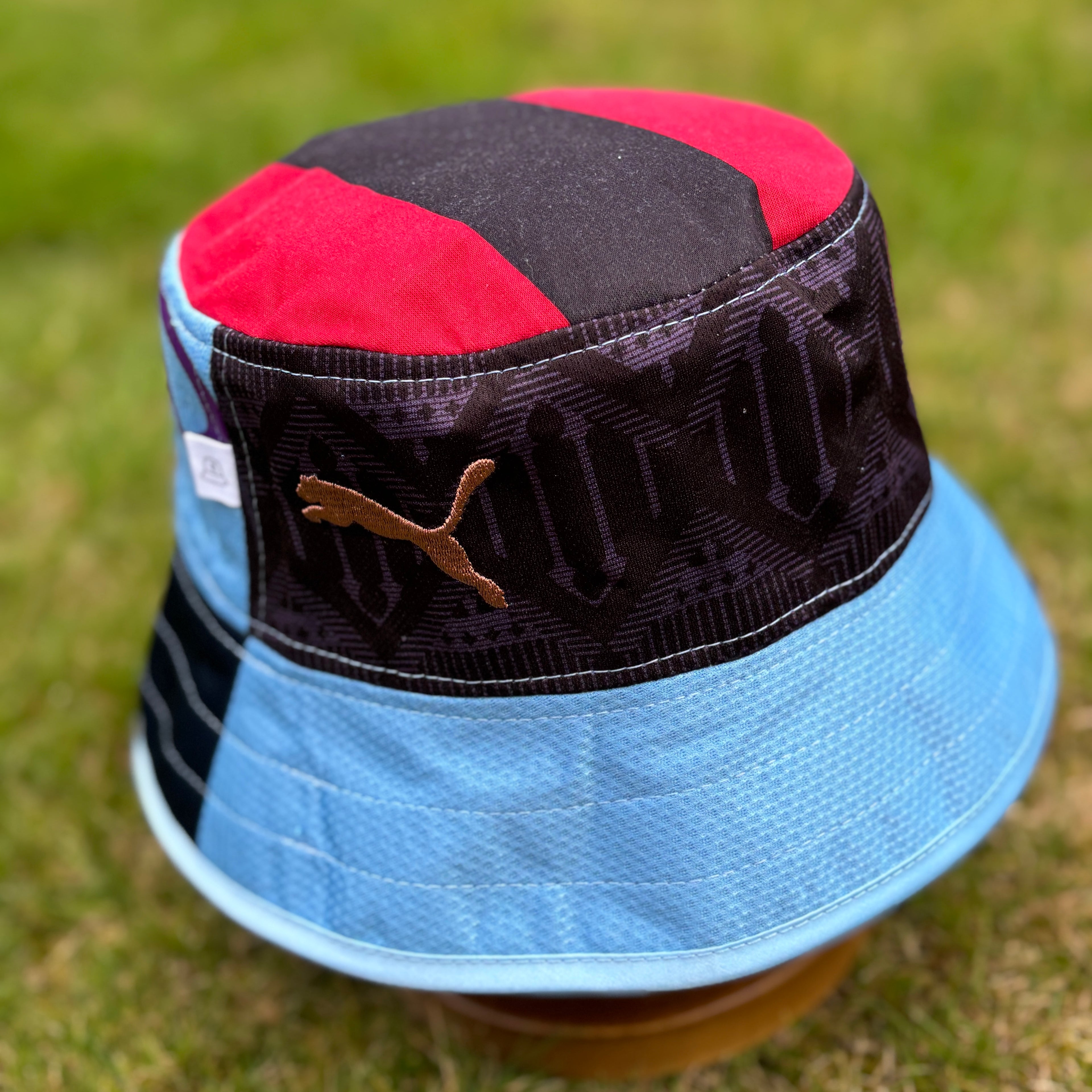 Manchester City bucket hat (Adult 62-63 cm) - made from real shirts
