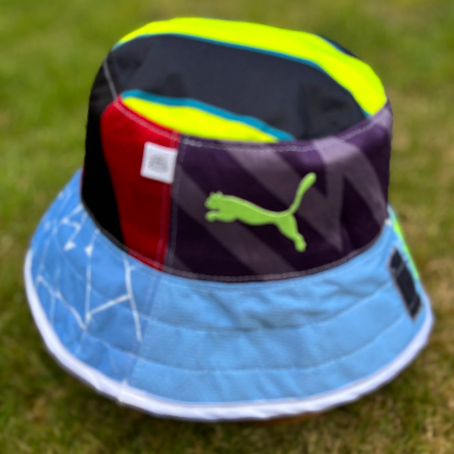 Manchester City bucket hat (Adult 62-63 cm) - made from real shirts