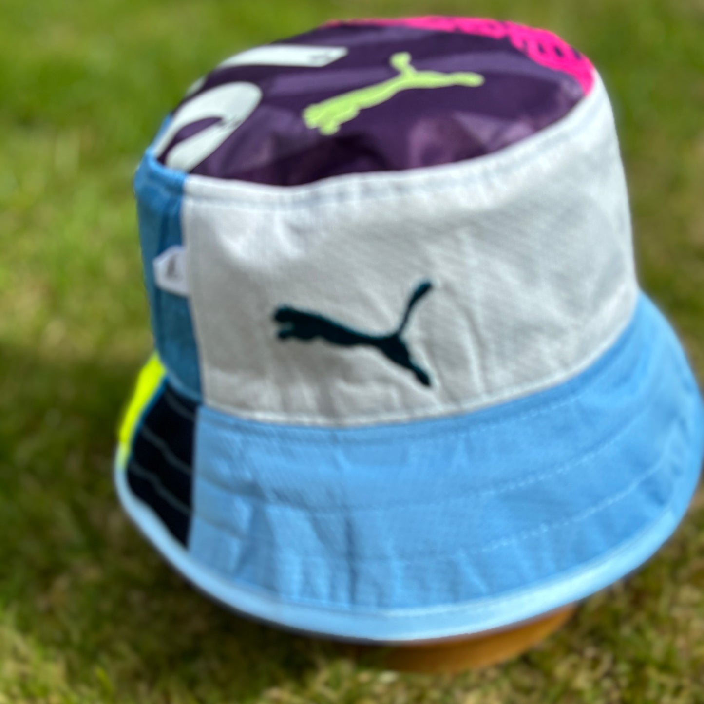 Manchester City bucket hat (Adult 62-63 cm) - made from real shirts