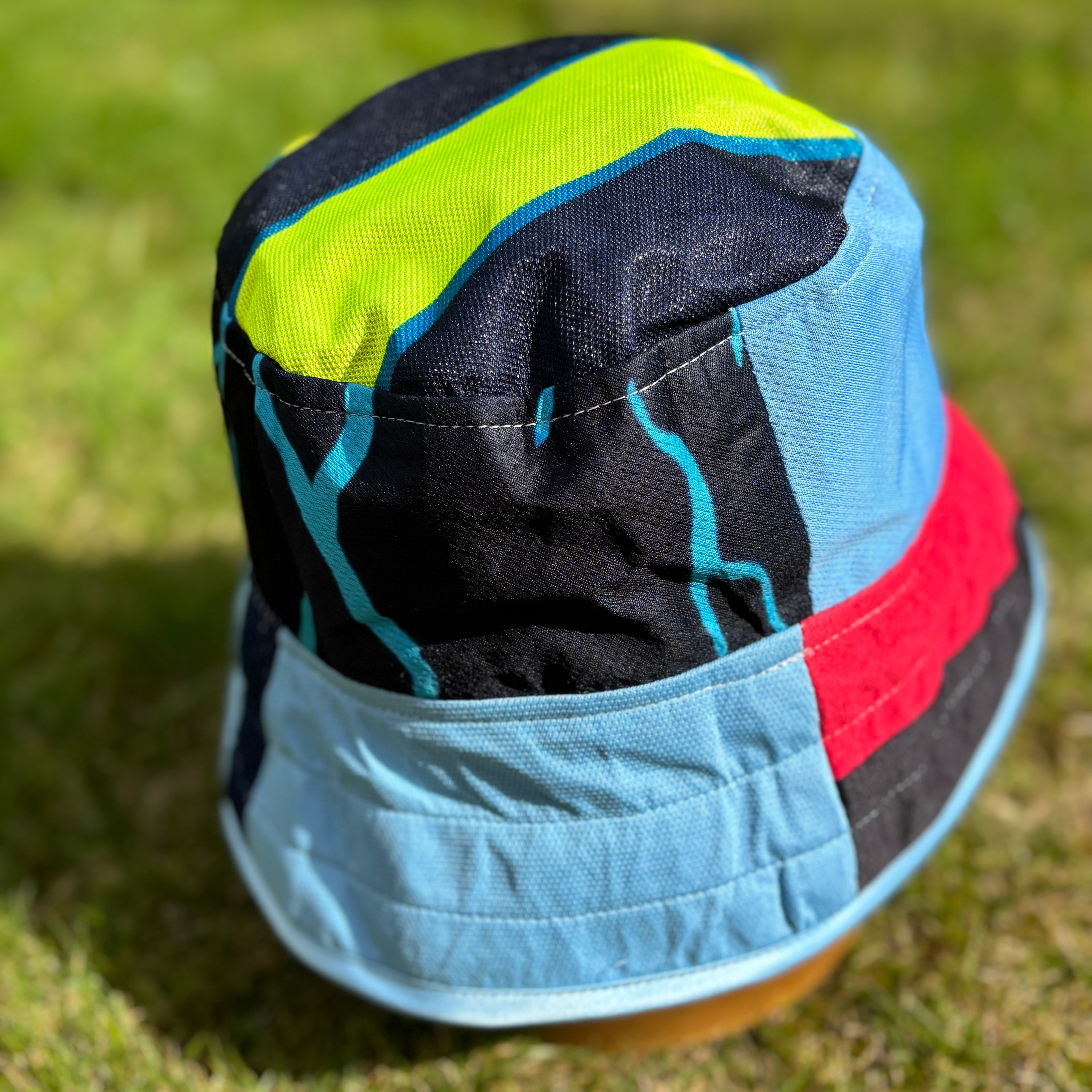 Manchester City bucket hat (Small adult/youth 59-60 cm) - made from real shirts