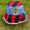 Manchester City bucket hat (Small adult/youth 59-60 cm) - made from real shirts