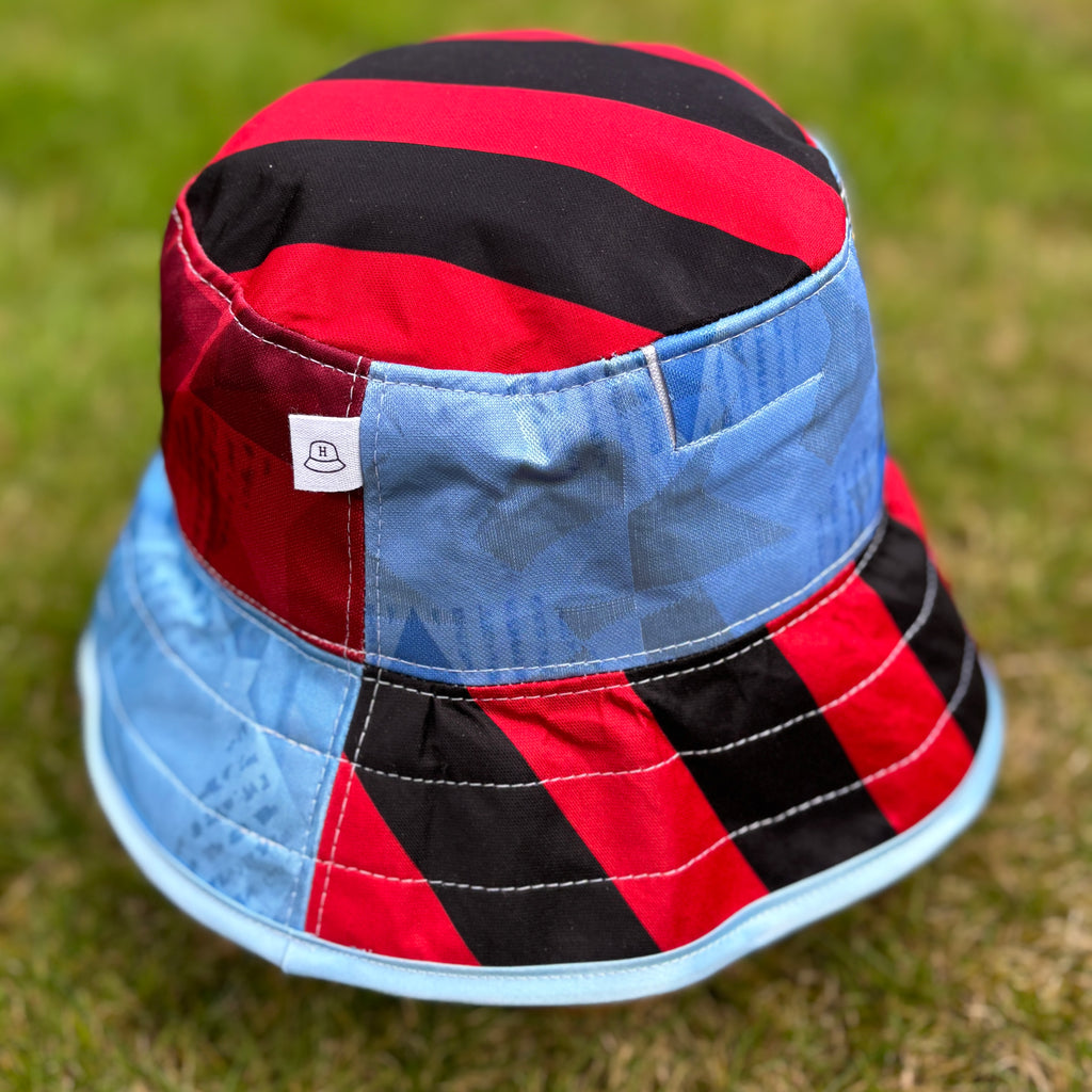 Manchester City bucket hat (Small adult/youth 59-60 cm) - made from real shirts