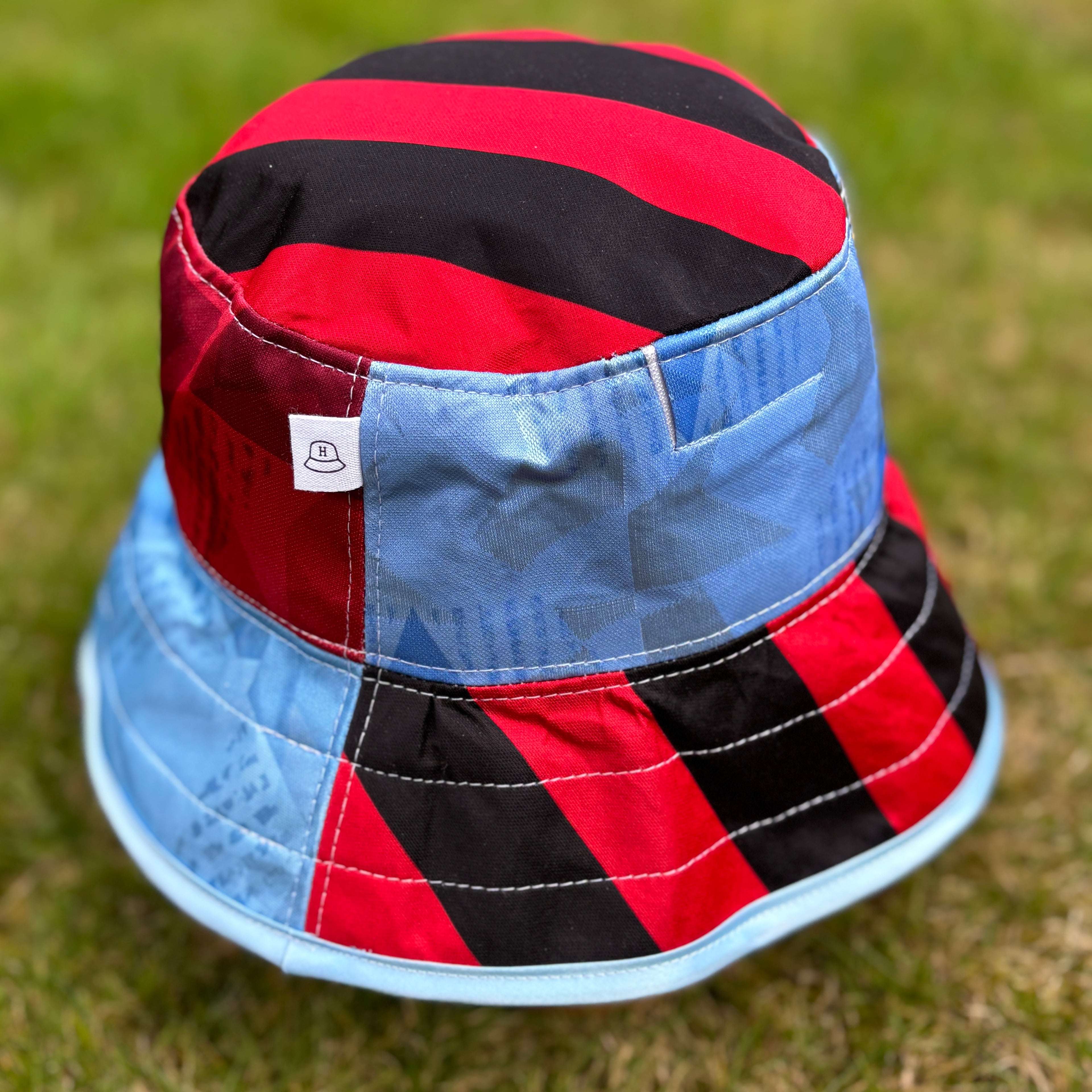 Manchester City bucket hat (Small adult/youth 59-60 cm) - made from real shirts