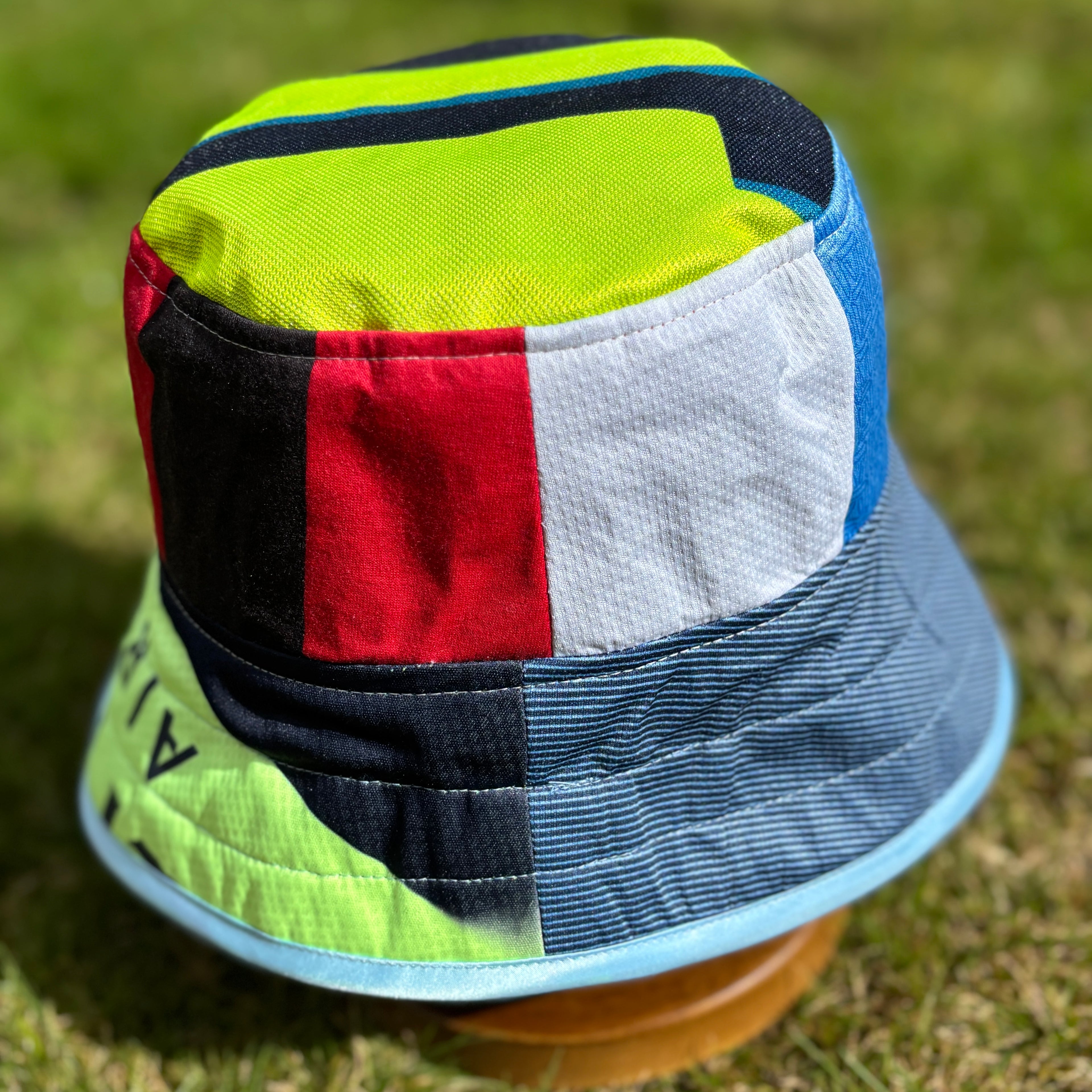 Manchester City bucket hat (Small adult/youth 59-60 cm) - made from real shirts