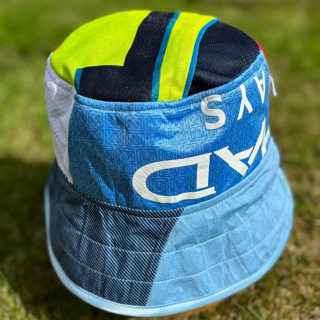Manchester City bucket hat (Small adult/youth 59-60 cm) - made from real shirts