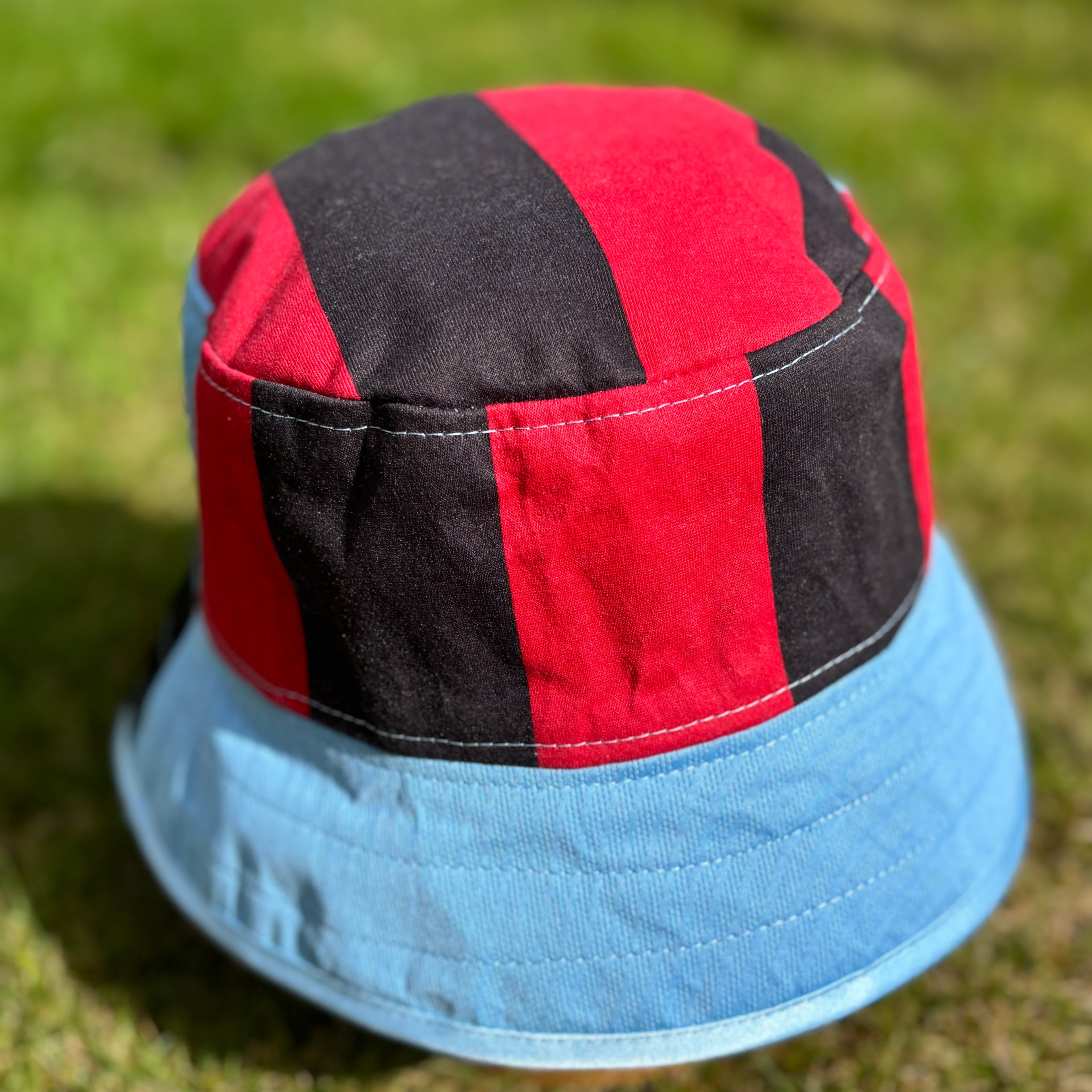Manchester City bucket hat (Small adult/youth 59-60 cm) - made from real shirts