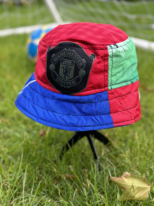 Manchester United bucket hat (Adult 64cm) - made from original shirts