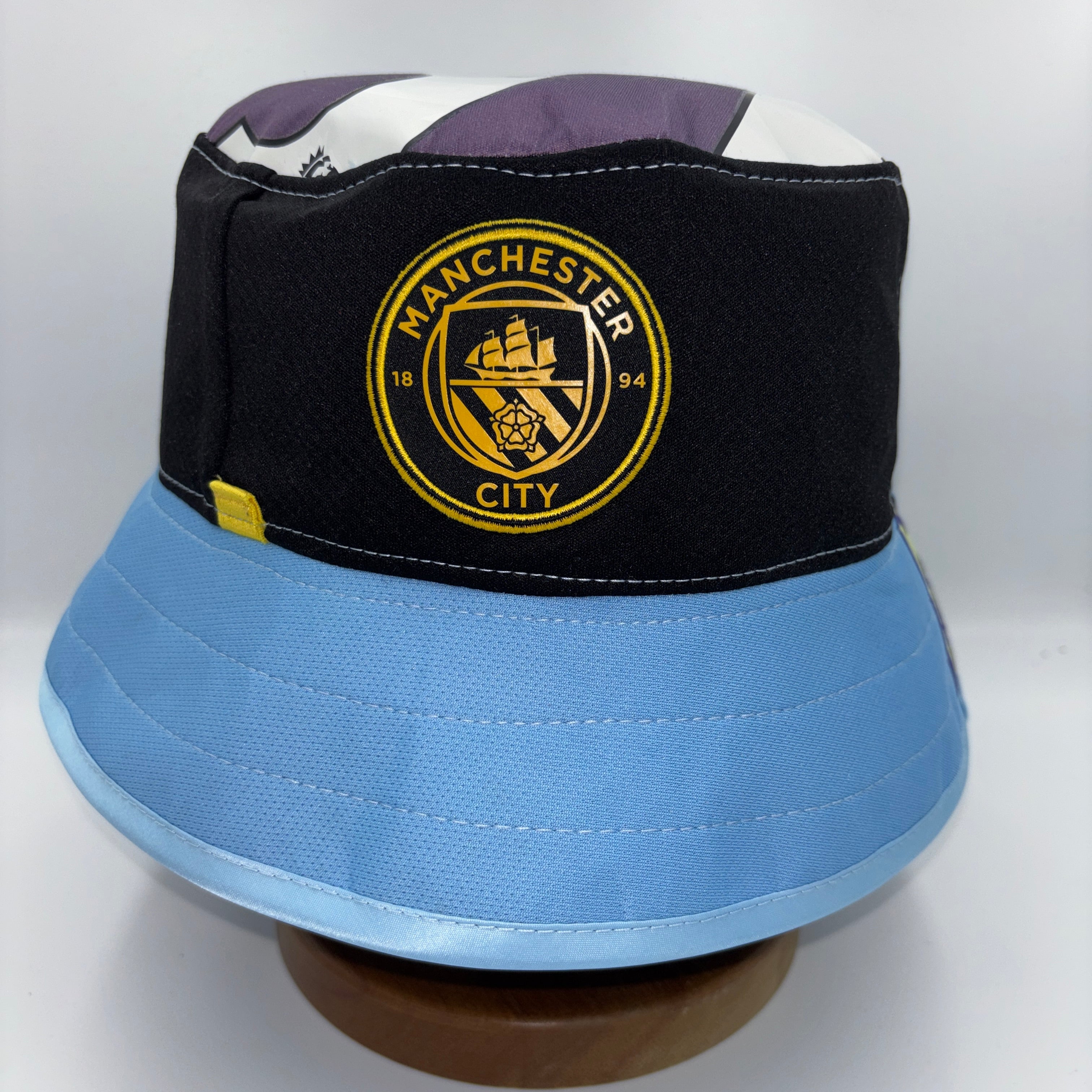 Manchester City bucket hat (Adult 62-63 cm) - made from real shirts