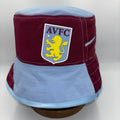 Aston Villa bucket hat (adult 62-63 cm) - handmade from original shirts