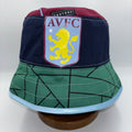 Aston Villa bucket hat (adult 62-63 cm) - handmade from original shirts