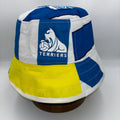 Huddersfield Town bucket hat (adult 62-63 cm) - handmade from original shirts