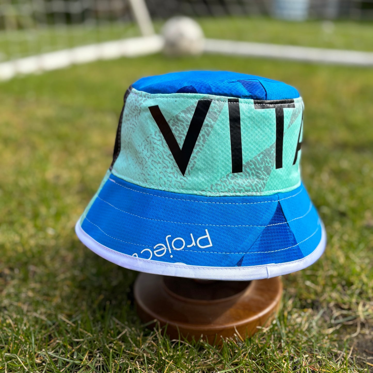 Stockport County bucket hat (adult 62-63 cm) - handmade from original shirts
