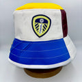 Leeds United bucket hat (adult 62-63cm) - handmade from original shirts