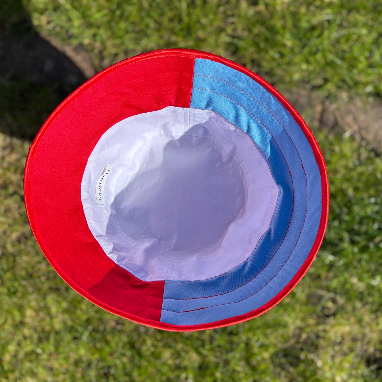 Wrexham bucket hat (adult 62-63 cm) - handmade from original shirts