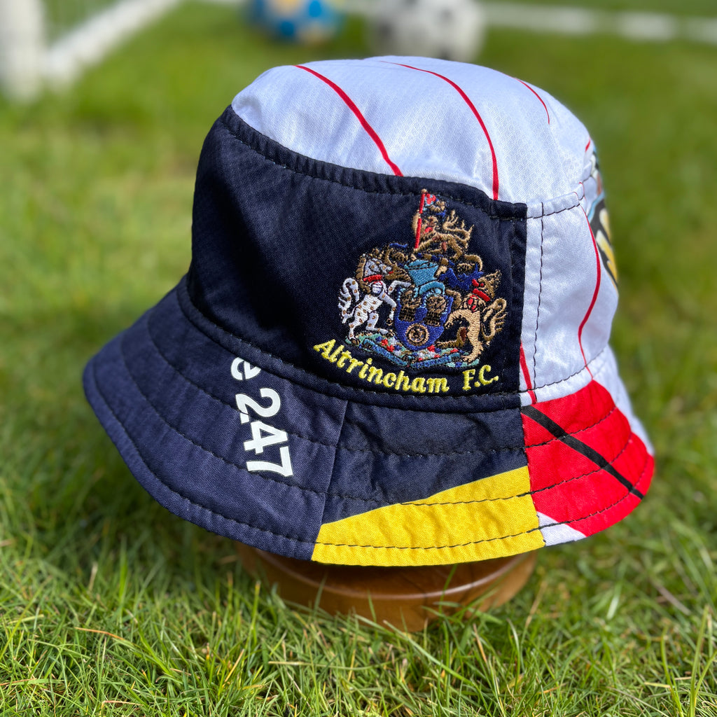 Altrincham FC bucket hat (Adult 62-63 cm) - made from original shirts