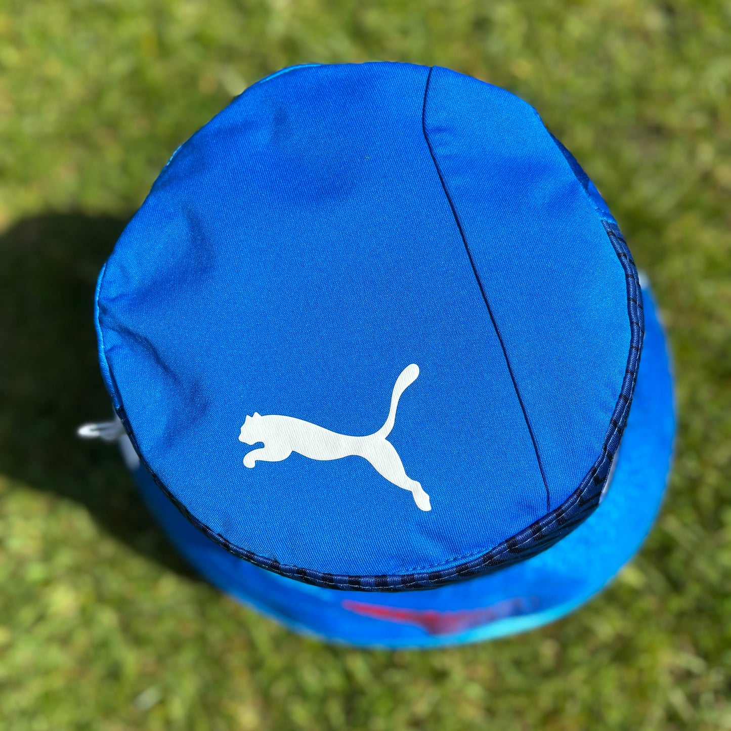 Stockport County bucket hat (adult 62-63 cm) - handmade from original shirts