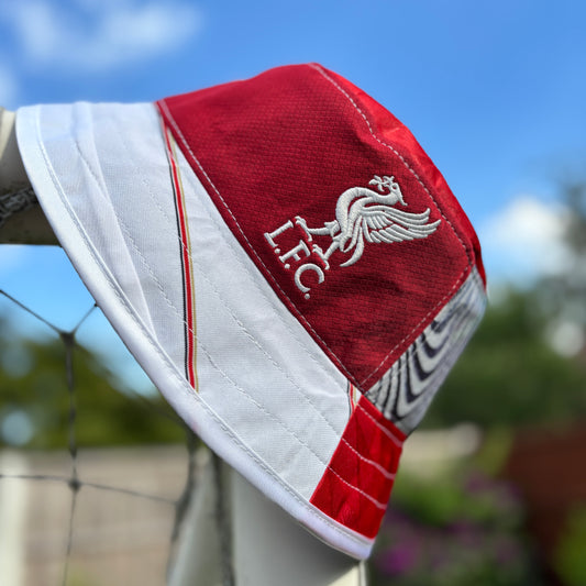 Liverpool bucket hat (adult 62-63 cm) - handmade from original shirts