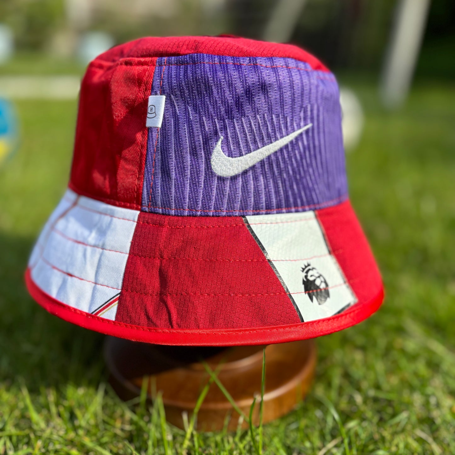 Liverpool bucket hat (adult 62-63 cm) - handmade from original shirts