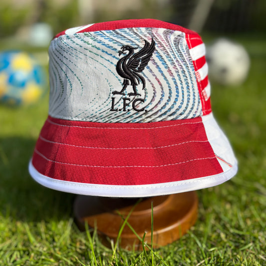 Liverpool bucket hat (adult 62-63 cm) - handmade from original shirts