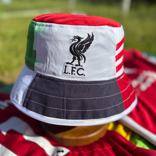 Liverpool bucket hat (adult 62-63 cm) - handmade from original shirts