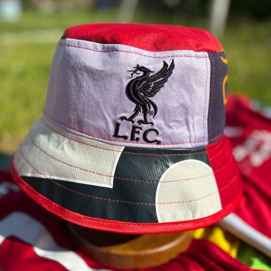 Liverpool bucket hat (adult 62-63 cm) - handmade from original shirts